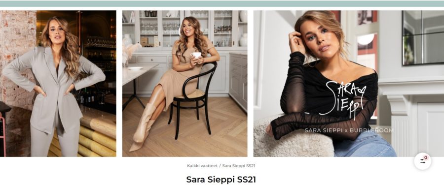 Sara Sieppi X Bubbleroom